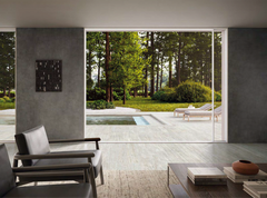 Gạch Ý 600x1200 men Matt Porcelain TRAVERTINO GRIGIO VEIN CUT TR05BA