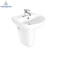 Chậu Lavabo Treo Tường JOPA JP5-04N Kèm Chân Treo JP6-T04N