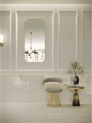 Gạch Ý 600x1200 men Bóng Porcelain CALACATTA MONT BLANC MW05BAL