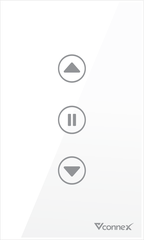 Công tắc thông minh cửa cuốn, cổng tự động Vconnex VCN-WSRGC không viền