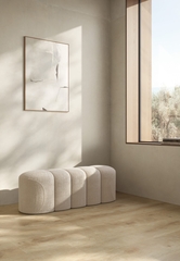 Gạch Ý 600x1200 men Matt Porcelain CEMENTI BEIGE FL02BA