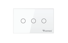 Công tắc thông minh 3 kênh không viền Vconnex VCN-WS03