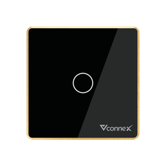 Công tắc thông minh 1 kênh viền nhôm Vconnex VCN-WS01L