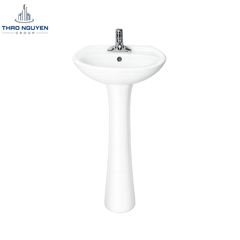 Chậu Lavabo Chân Đứng OSETER OS5-01 Kèm Chân Đứng OS6-D01