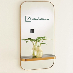 Gương Trang Điểm Khung Hợp Kim Nhôm Architorino ANV50120