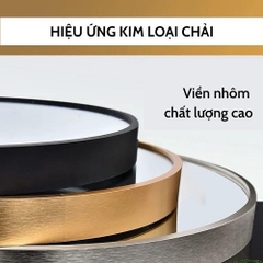 Gương Soi Khung Nhôm Architorino ANDD80