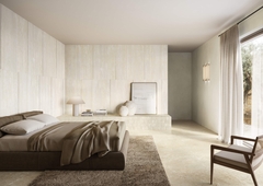 Gạch Ý 1200x1200 men Matt Porcelain TRAVERTINO BEIGE COSS CUT TR0412