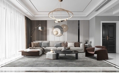 Trang trí phòng khách - Phong cách Luxury mẫu số 4