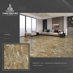 Gạch lát 1000x1000 CMC men kim cương Granite  PGD1010010S4