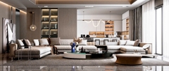Trang trí phòng khách - Phong cách Luxury mẫu số 19