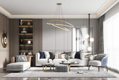 Trang trí phòng khách - Phong cách Luxury mẫu số 24