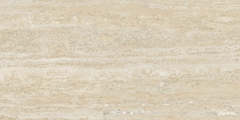 Gạch Ý 600x1200 men Matt Porcelain TRAVERTINO BEIGE VEIN CUT TR03BA