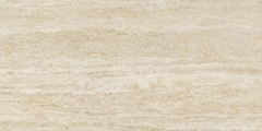 Gạch Ý 600x1200 men Matt Porcelain TRAVERTINO BEIGE VEIN CUT TR03BA