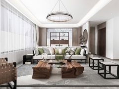 Trang trí phòng khách - Phong cách Luxury mẫu số 6