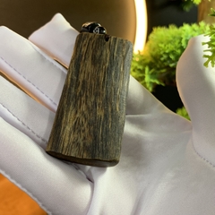 [LIVE] Mặt dây chuyền trầm hương Kì Hải Nam cận chìm khắc hình Quan Âm Bồ Tát 130