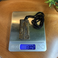 [LIVE] Mặt dây chuyền trầm hương Kì Hải Nam cận chìm khắc hình Quan Âm Bồ Tát 130