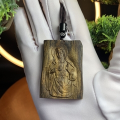 [LIVE] Mặt dây chuyền trầm hương Kì Hải Nam cận chìm khắc hình Công Giáo - Thánh Giá - Chúa Zesu - Đức mẹ Maria Vòng cổ 133