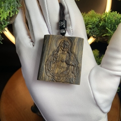 [LIVE] Mặt dây chuyền trầm hương Kì Hải Nam cận chìm khắc hình Công Giáo - Thánh Giá - Chúa Zesu - Đức mẹ Maria Vòng cổ 133