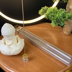 Nhang trầm hương Kỳ Hải Nam thanh ngọt, nhang không tăm dài 20cm , ống 10gram kèm đế đốt 115-01