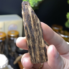 [LIMITED] Mặt trầm hương cận chìm Tarakan Indonesia thơm sống ngọt siêu mạnh bốc #0003