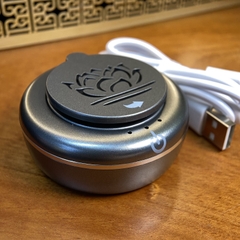 Xông trầm ô tô đầu cắm USB, tẩu xông trầm nhỏ gọn, kèm dây cáp 304