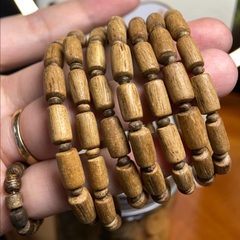 Vòng tay trầm hương Terenganu hạt 5li nhỏ tay nữ hoặc trẻ em 055