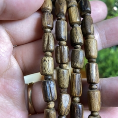 Vòng chuỗi trầm hương Rừng tự nhiên Indo Tarakan  5-6li thơm thanh ngọt sâu đeo nam tính mạnh mẽ 058-06