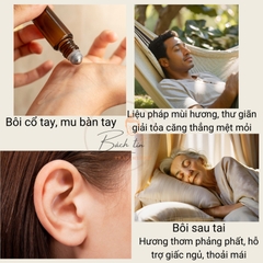 Tinh dầu trầm hương nguyên chất Bách Tín thiên nhiên liệu pháp mùi hương, hỗ trợ giấc ngủ 1-5gram