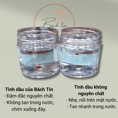 Tinh dầu trầm hương nguyên chất Bách Tín thiên nhiên liệu pháp mùi hương, hỗ trợ giấc ngủ 1-5gram