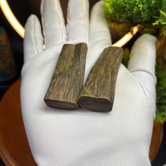 [LIVE] Mặt dây chuyền trầm hương Kì Hải Nam chìm nước dầu đen 5-6g trên mặt 127