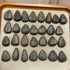 [LIVE] Mặt dây chuyền trầm hương Kỳ Hải Nam đeo cổ hình giọt nước 3-4g 131