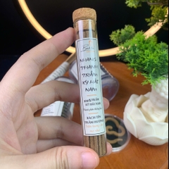 [WEB] Nhang trầm hương Kỳ Hải Nam nhang thanh không keo, dài 9cm, ống 10gram khoảng 20 que kèm đế đốt