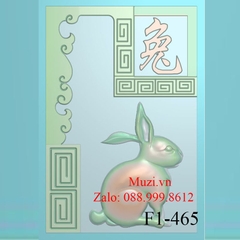 MẪU CNC CON THỎ (F1-465)