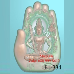 MẪU CNC PHẬT HƯ KHÔNG TẠNG BỒ TÁT (F1-334)
