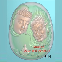 MẪU CNC NỬA PHẬT NỬA QUỶ (F1-344)