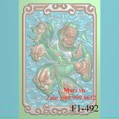 MẪU CNC THẦN  HỘ PHÁP (F1-492)