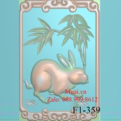 MẪU CNC CON THỎ (F1-359)