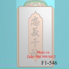 MẪU CNC VÔ SỰ BÀI (F1-546)