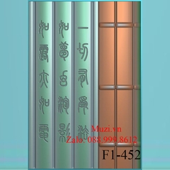 MẪU CNC VÔ SỰ BÀI (F1-452)