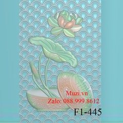 MẪU CNC HOA SEN (F1-445)