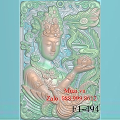 MẪU CNC PHẬT QUAN ÂM (F1-494)