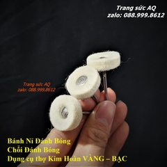 Mũi nỉ mài đánh bóng máy cầm tay