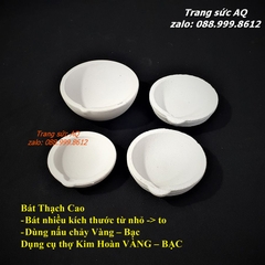 Bát thạch cao - Dụng cụ kim hoàn