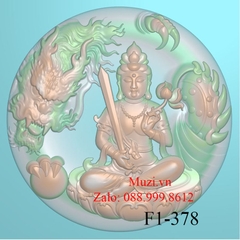 MẪU CNC PHẬT HƯ KHÔNG TẠNG BỒ TÁT (F1-378)