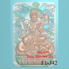 MẪU CNC PHẬT PHỔ HIỀN BỒ TÁT (F1-342)