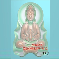MẪU CNC PHẬT QUAN ÂM (F1-532)
