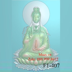 MẪU CNC PHẬT QUAN ÂM (F1-407)