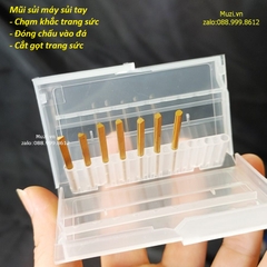 Mũi Sủi Chạm Khắc Hoa Văn Vàng Bạc - Dụng Cụ Kim Hoàn
