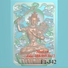 MẪU CNC VĂN THÙ SƯ LỢI (F1-342)