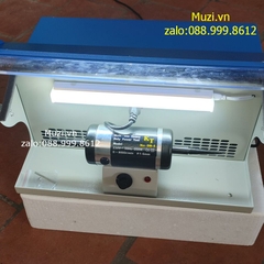 Máy Đánh Bóng Trang Sức 2 Đầu Lồng Hút - Dụng Cụ Kim Hoàn